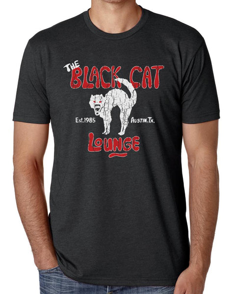 NEW "The Bad Kitty" Austin Texas Strip Club Dive Bar Men's T-Shirt - Sizes S To 3XL