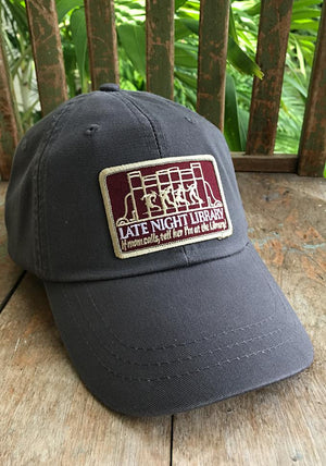Late Night Library Patch Hat - Long Lost Tees