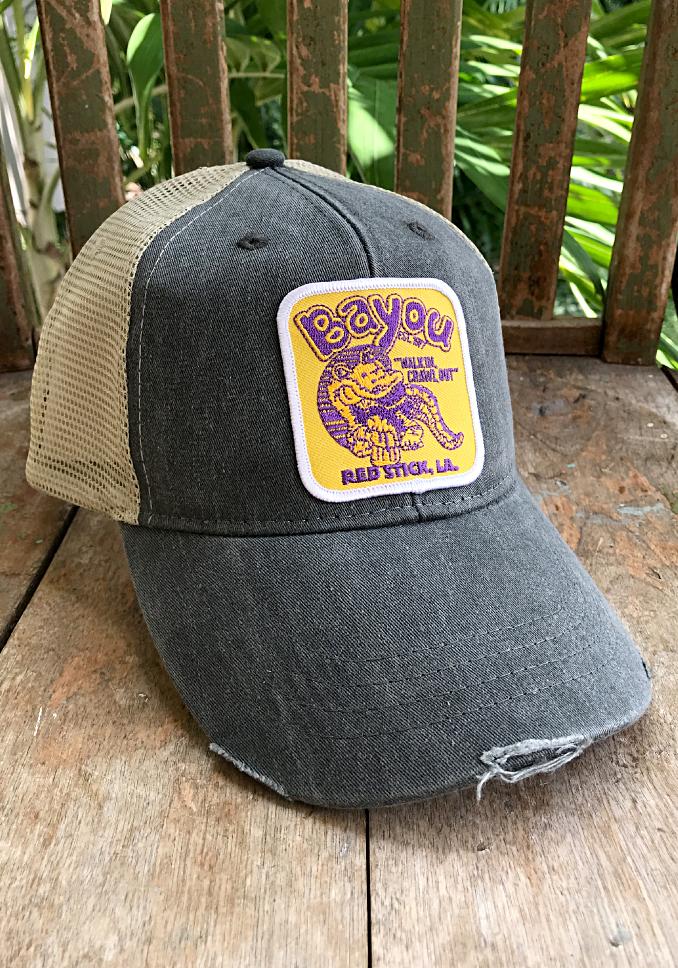 The Bayou Patch Hat - Long Lost Tees
