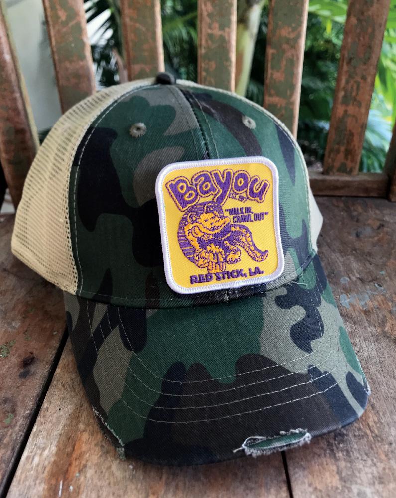 LA State Structured Hat — Bayou Light